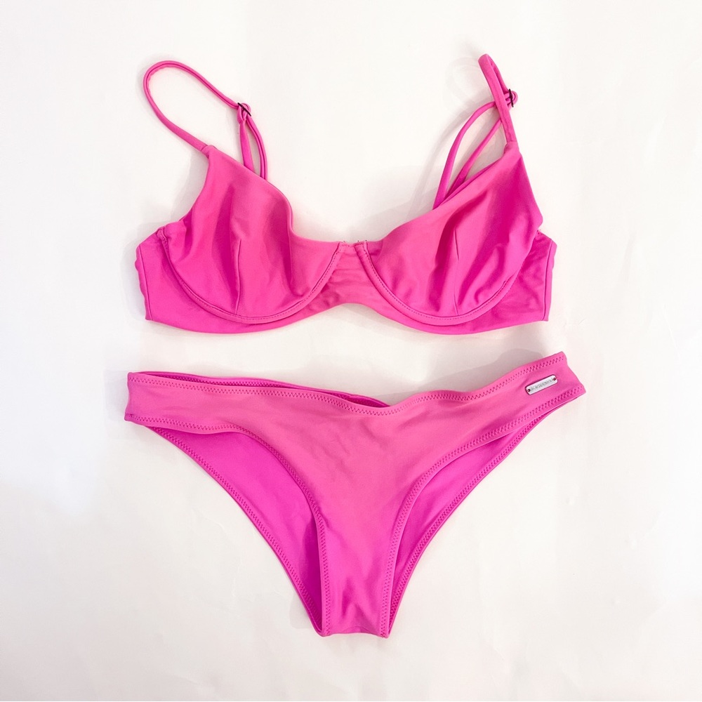 Blackbough Pink Bikini Set